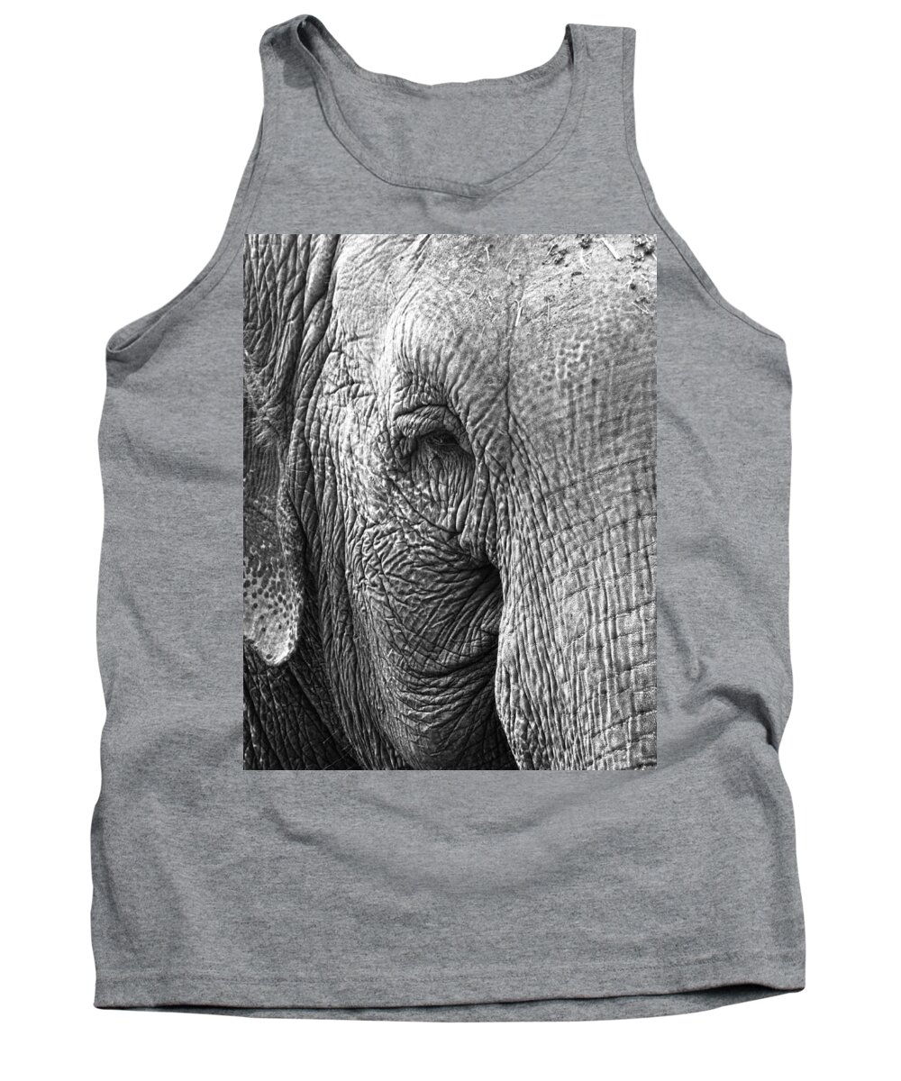 Elephant Tank Top featuring the photograph Years Remembered by J C