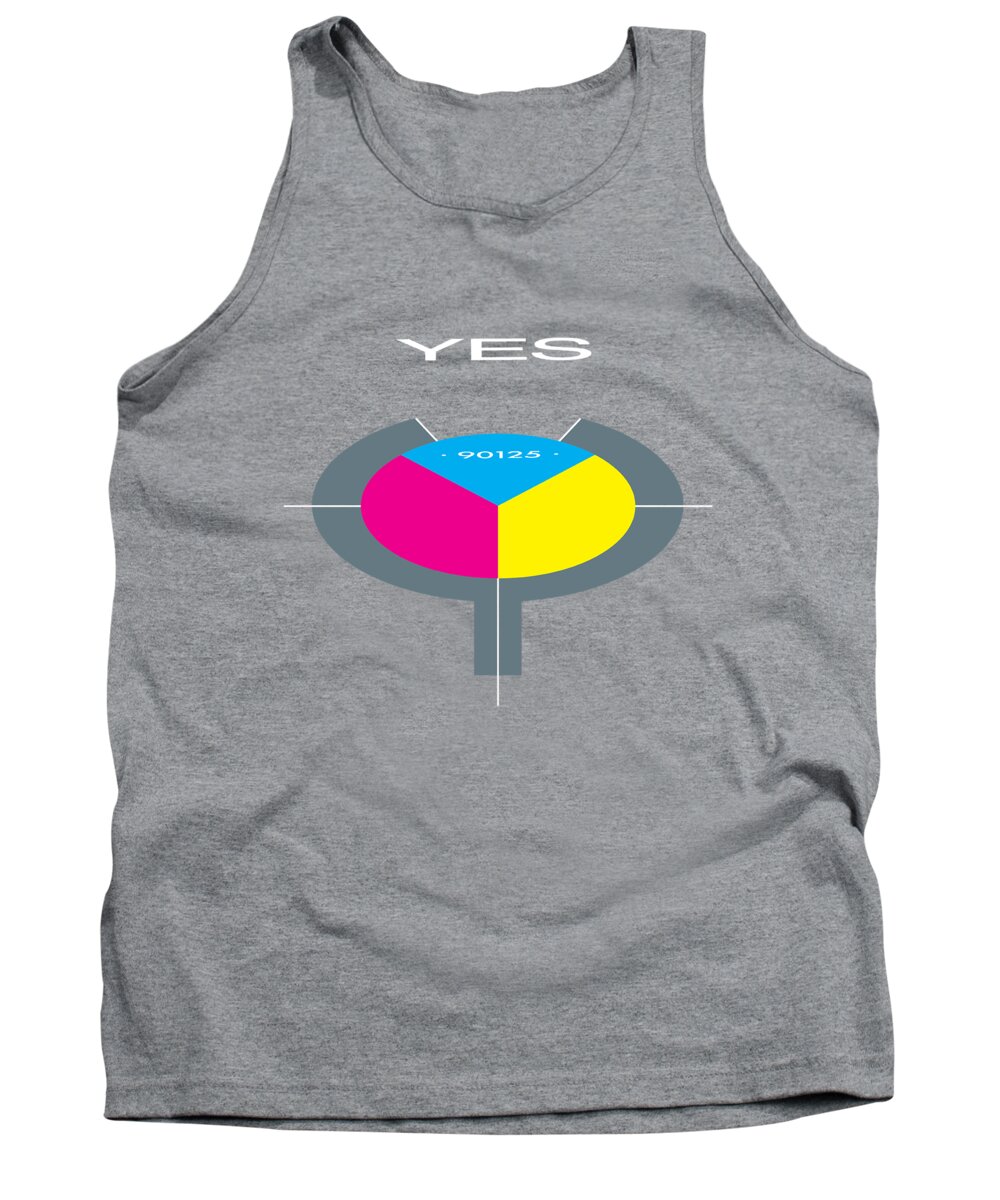  Tank Top featuring the digital art Yes - 90125 by Brand A