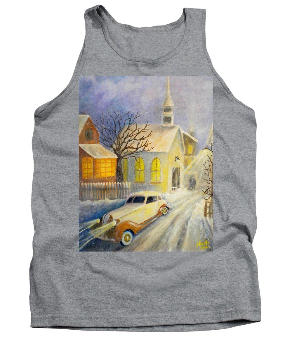 Classic Car Tank Top featuring the photograph Going Home #1 by Renate Wesley