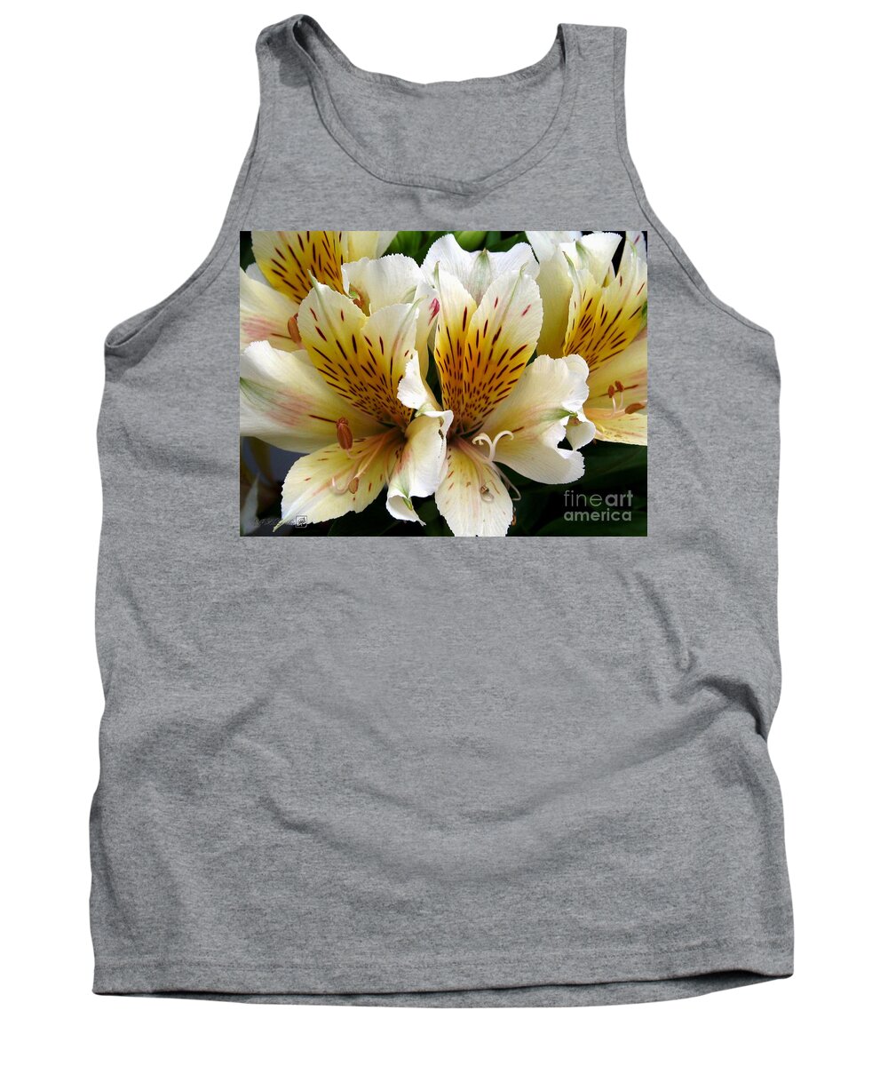 Mccombie Tank Top featuring the photograph Princess Lily named Marilene Staprilene #4 by J McCombie