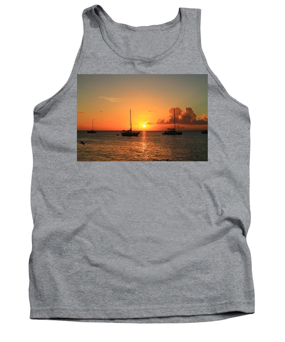 Sunset Tank Top featuring the photograph Sunset #20 by Catie Canetti