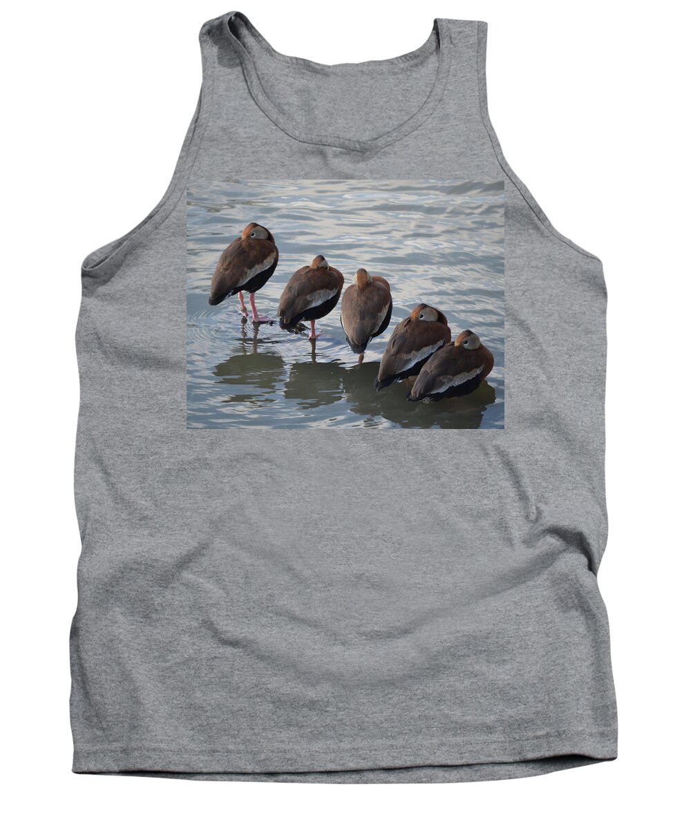 5 Tank Top featuring the photograph 5 Bars by Maggy Marsh