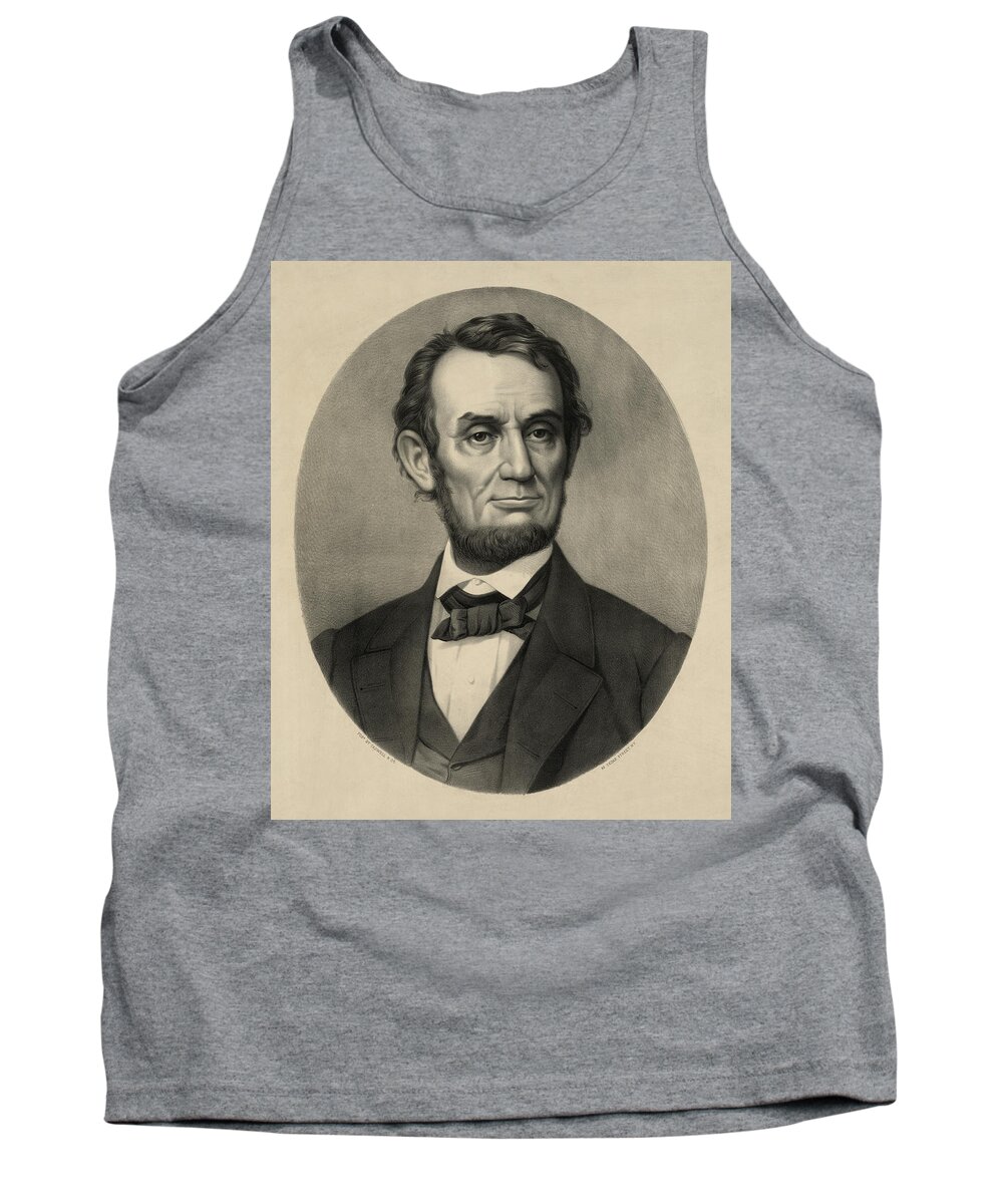 abraham Lincoln Tank Top featuring the photograph Abraham Lincoln portrait by International Images