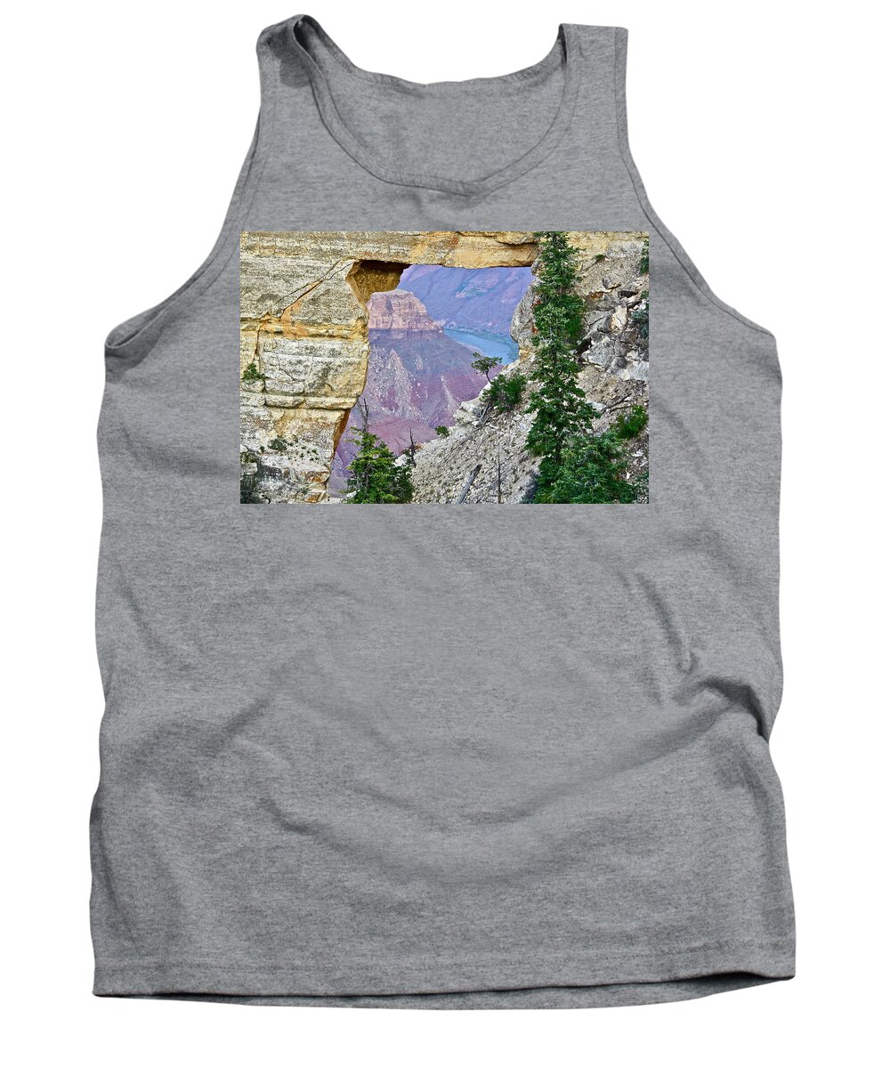 Grand Canyon Tank Top featuring the photograph Angel's Window Four by Diana Hatcher
