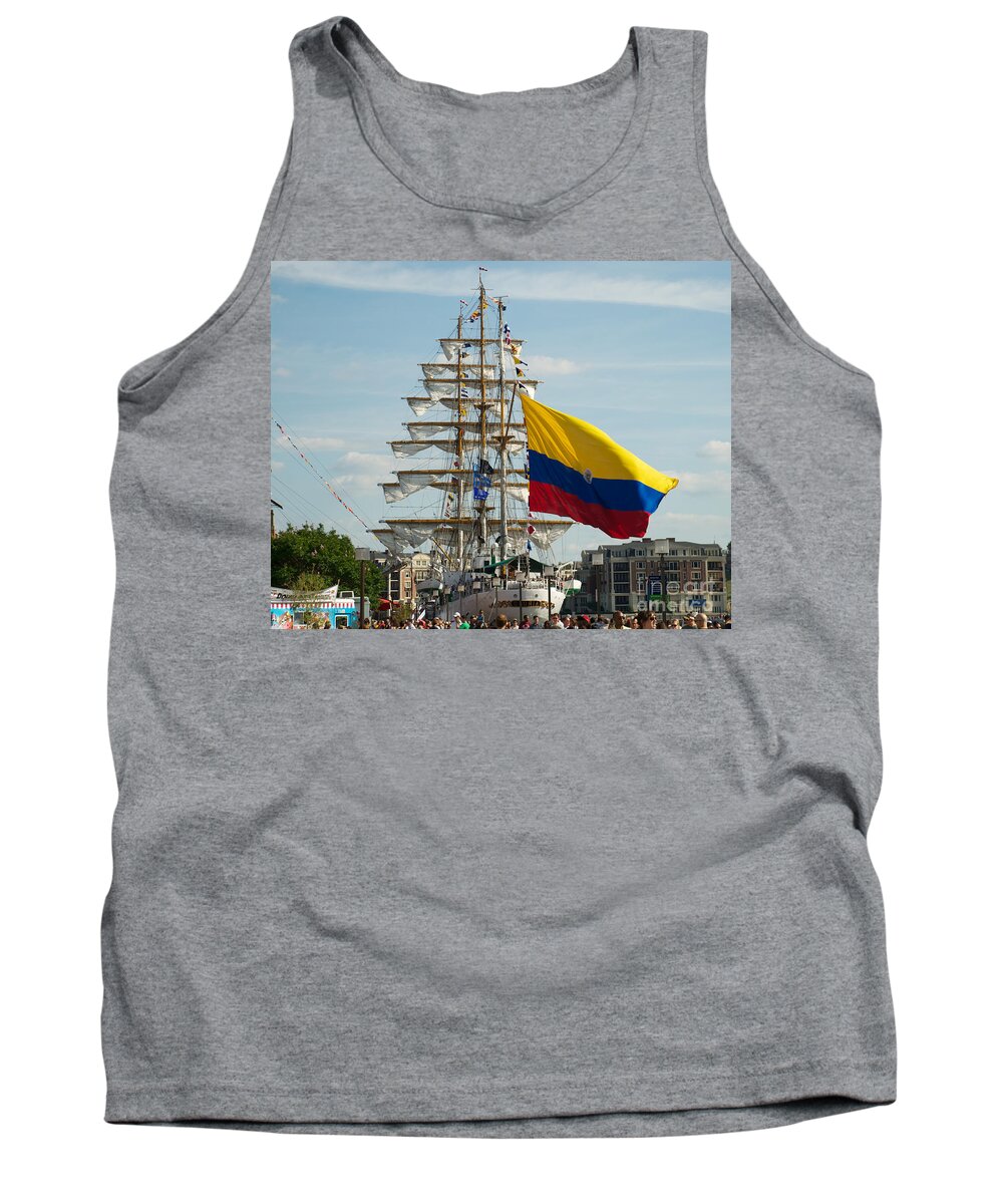 Baltimore Tank Top featuring the photograph ARC Gloria 2 by Mark Dodd