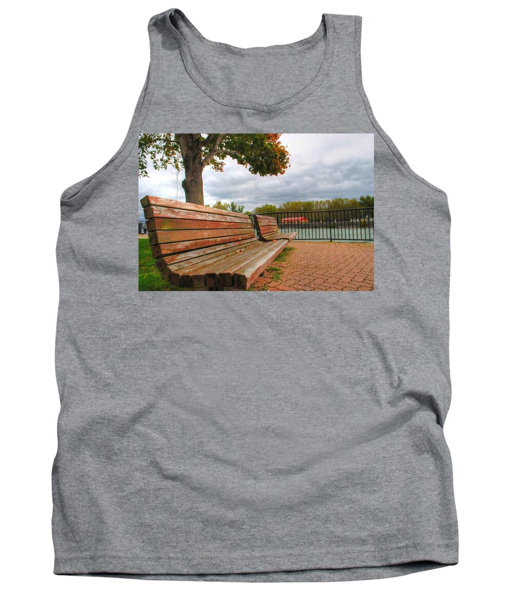  Tank Top featuring the photograph Awaiting by Michael Frank Jr