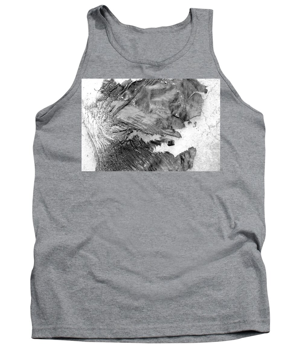 Black And White Photography Tank Top featuring the photograph Breakaway by Leigh Meredith