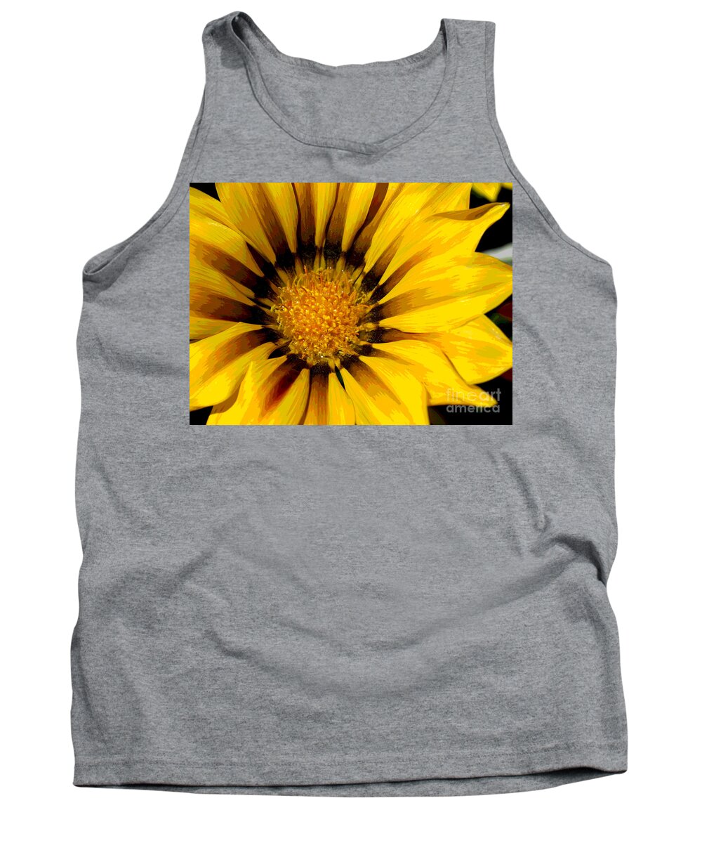 Yellow Tank Top featuring the photograph Brighten My Day by Jacklyn Duryea Fraizer
