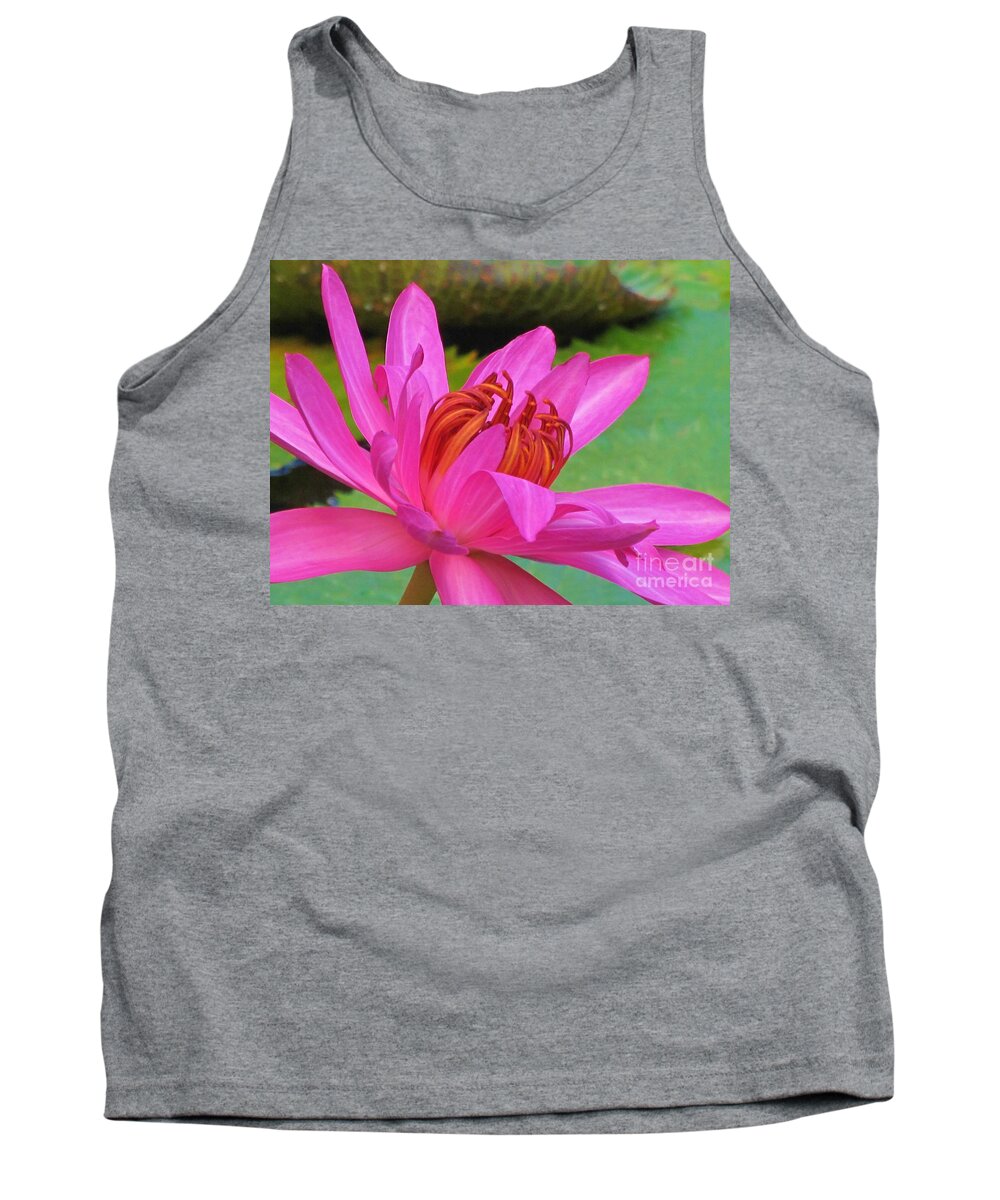 Kerisart Tank Top featuring the photograph Bursting with Passion by Keri West