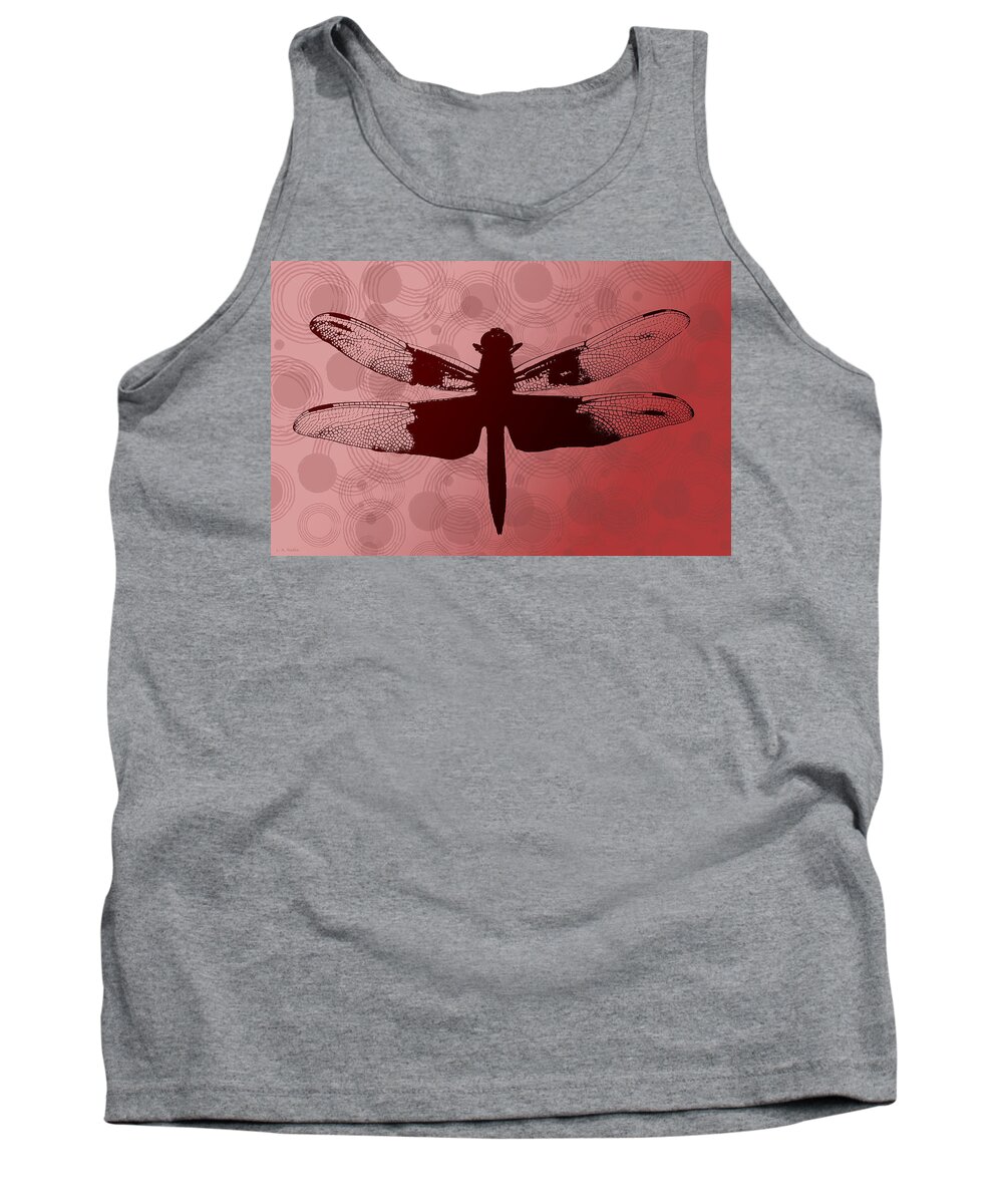 Lauren Radke Tank Top featuring the photograph Dragonfly by Lauren Radke