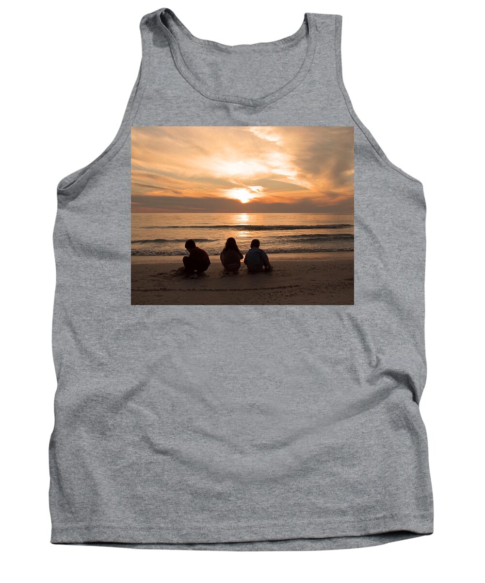 Nature Tank Top featuring the photograph Final Touch by Peggy Urban