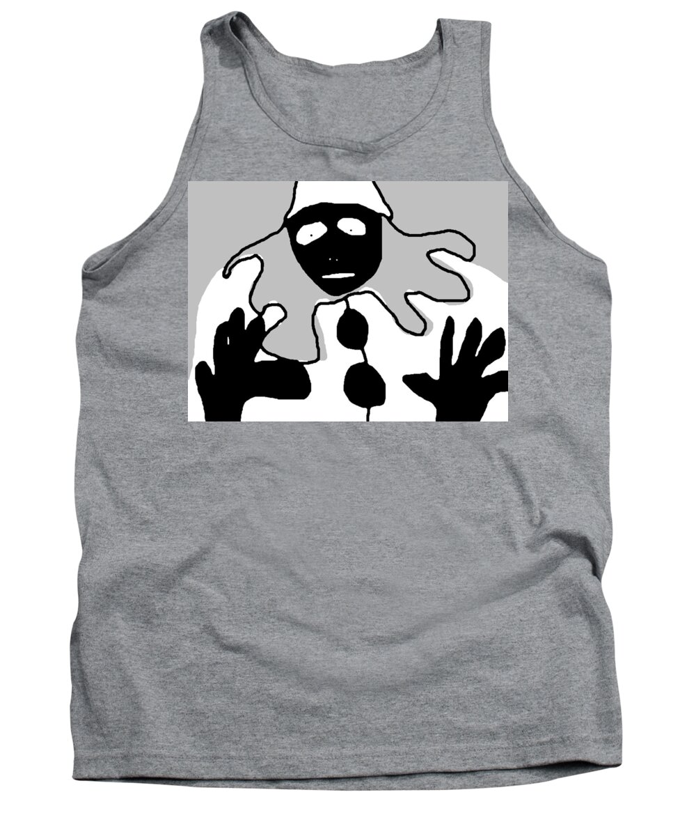 New Orleans Tank Top featuring the photograph Halloween 2 by Doug Duffey