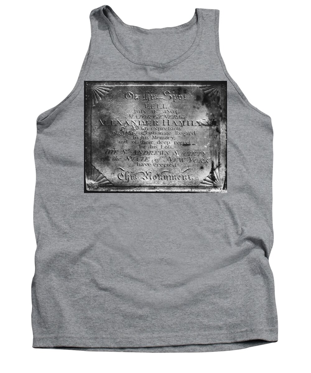 1804 Tank Top featuring the photograph Hamilton: Death, 1804 by Granger