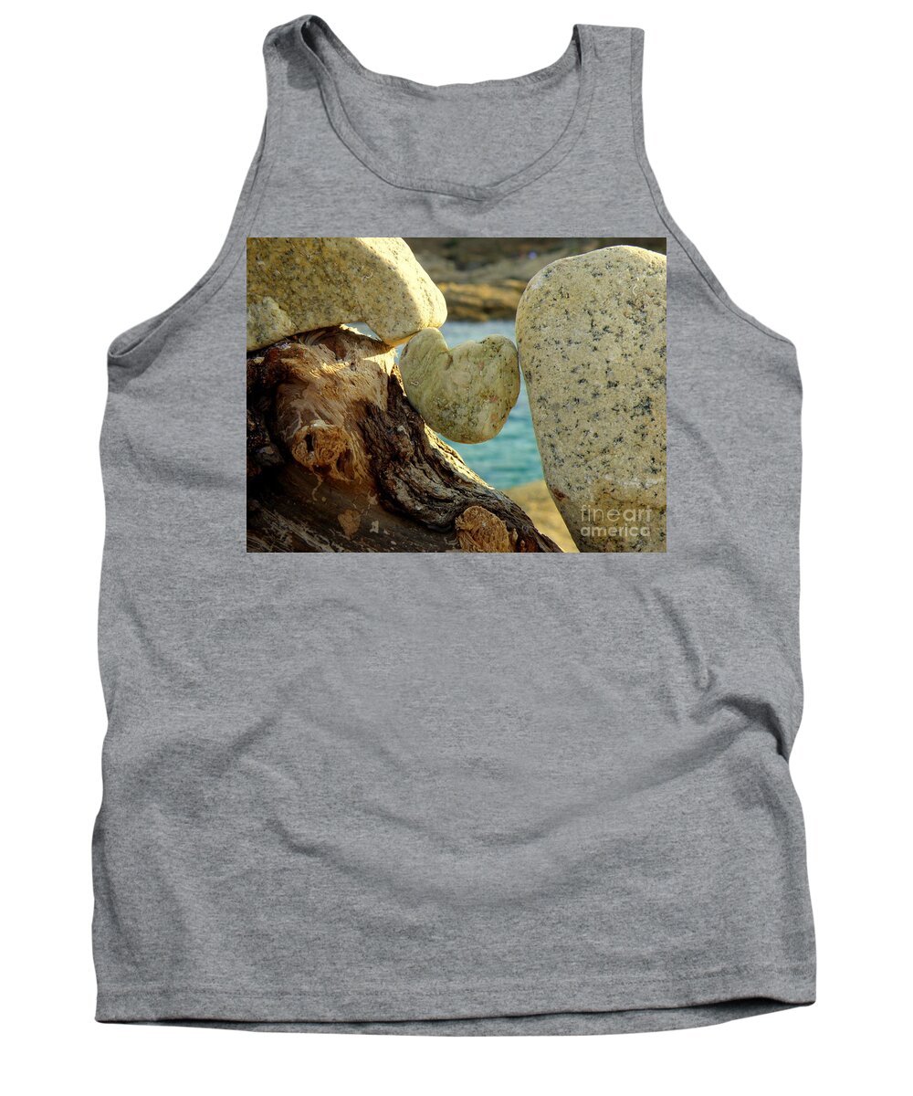 Heart Tank Top featuring the photograph In the Heart of Things by Lainie Wrightson