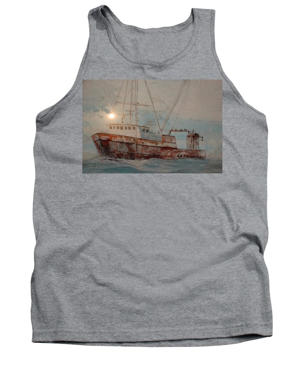 Lost Tank Top featuring the photograph Lost At Sea by Jim Cook