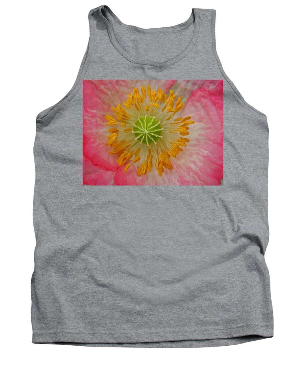 Flowers Tank Top featuring the photograph Macro Mystery by Diana Hatcher