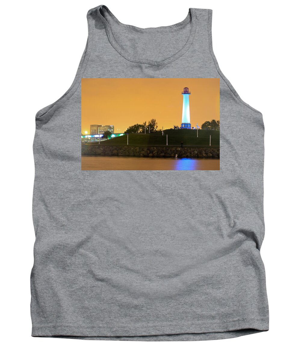 Lighthouse Tank Top featuring the photograph Mood Lighting by Heidi Smith