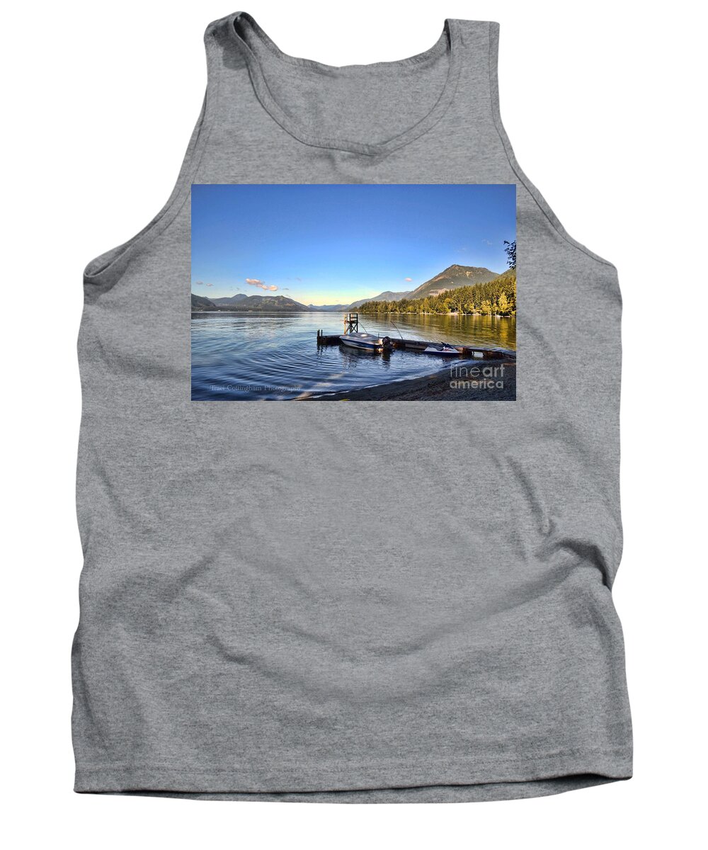 Mountains Tank Top featuring the photograph Mornings in British Columbia by Traci Cottingham