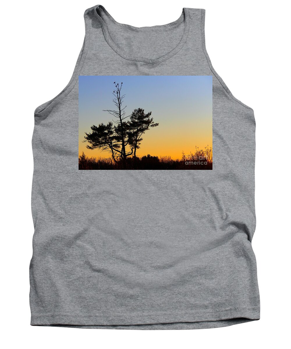 Tree Tank Top featuring the photograph Out on a Limb by Davandra Cribbie