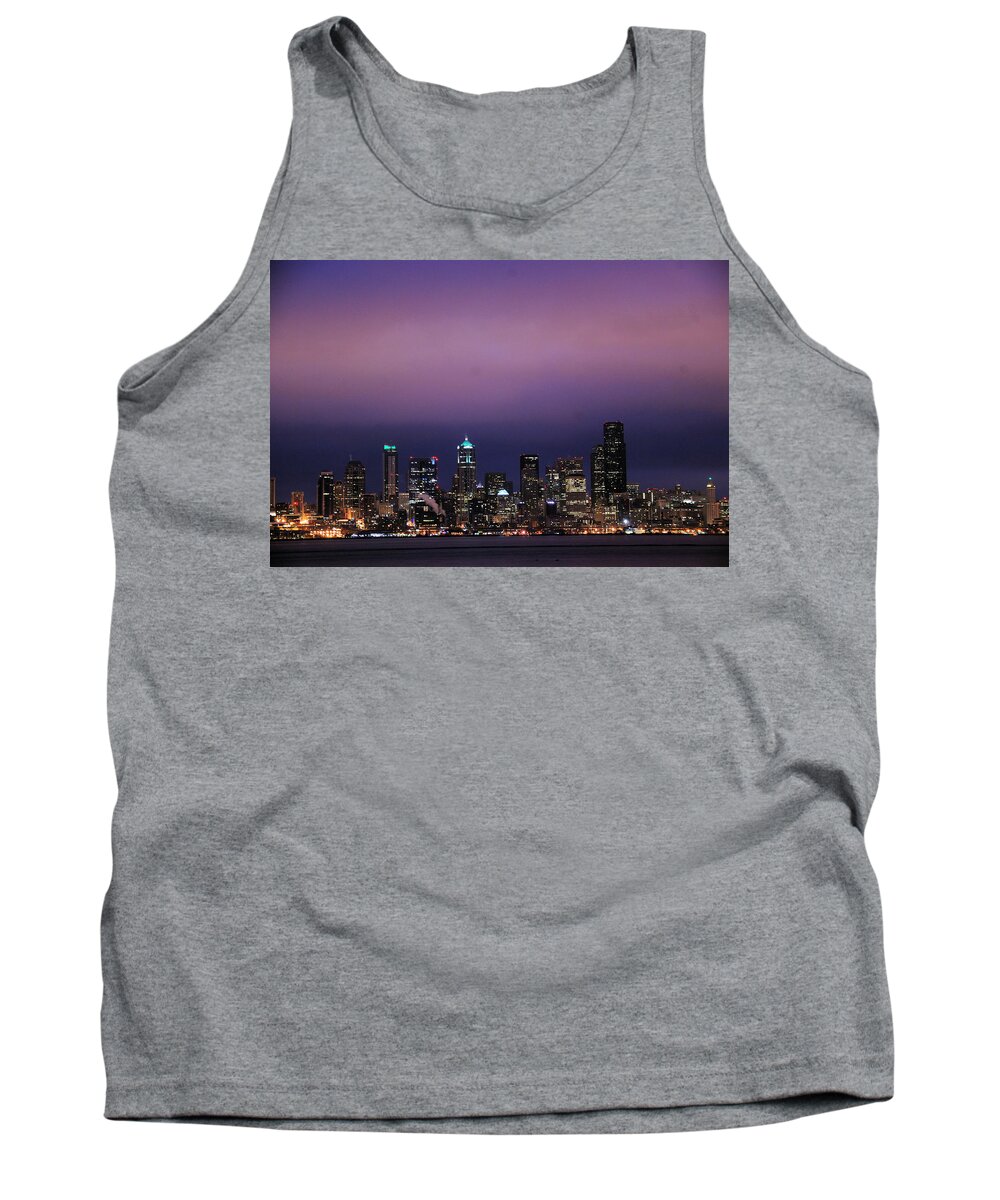 Seattle Tank Top featuring the photograph Purple Haze by Michael Merry