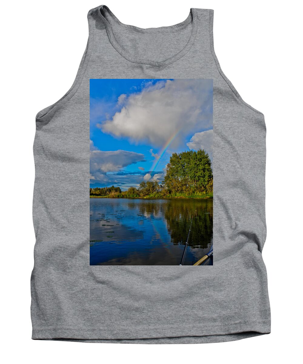 Like Tank Top featuring the photograph Rainbow by Michael Goyberg