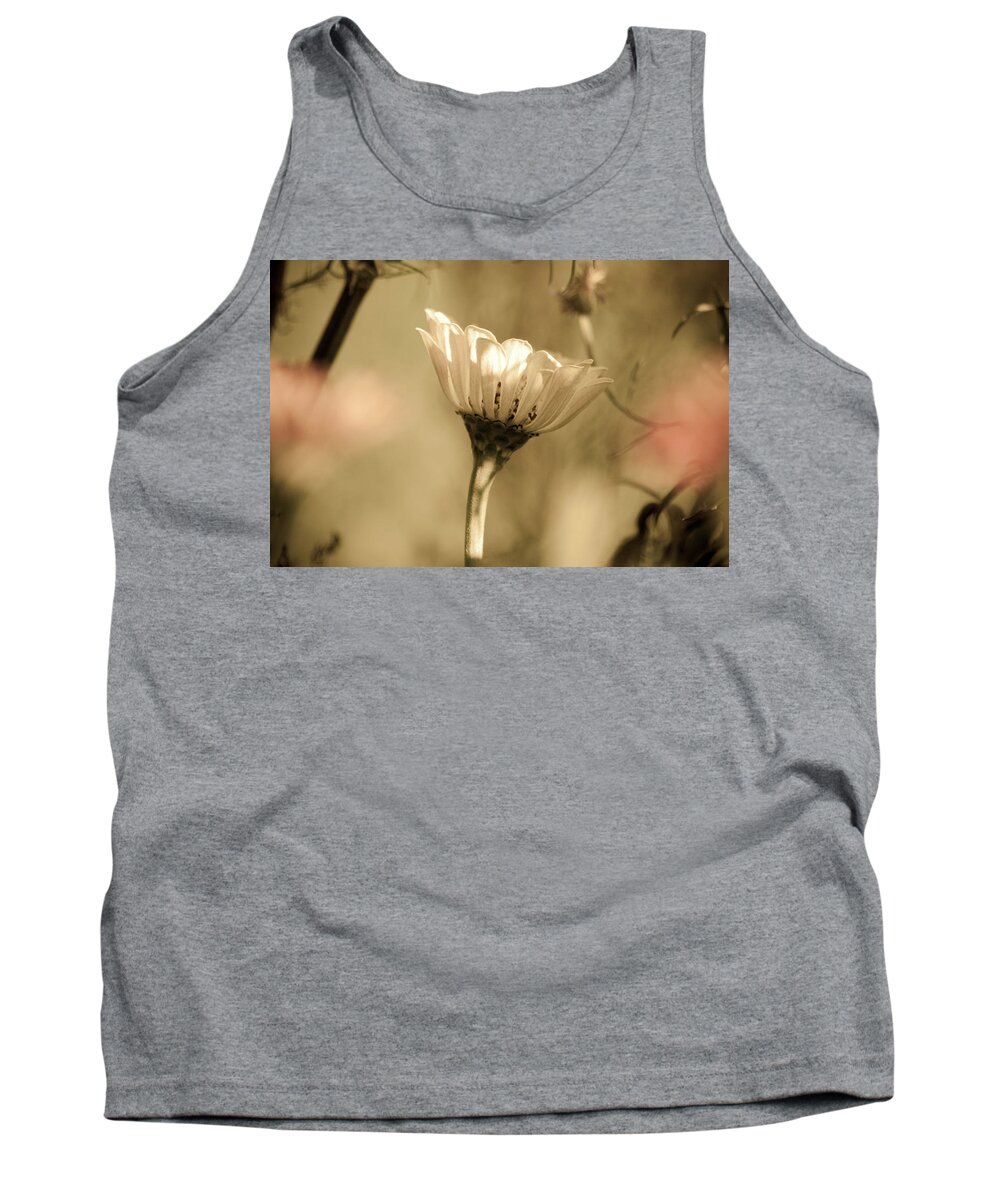 Flower Tank Top featuring the photograph RIP Steve Jobs by Trish Tritz