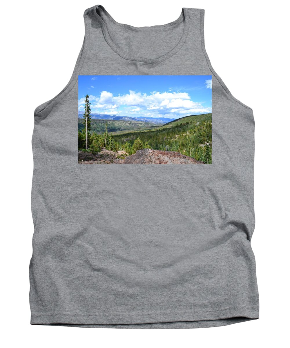 Rocky Mountains Tank Top featuring the photograph Rocky Mountain National Park2 by Zawhaus Photography