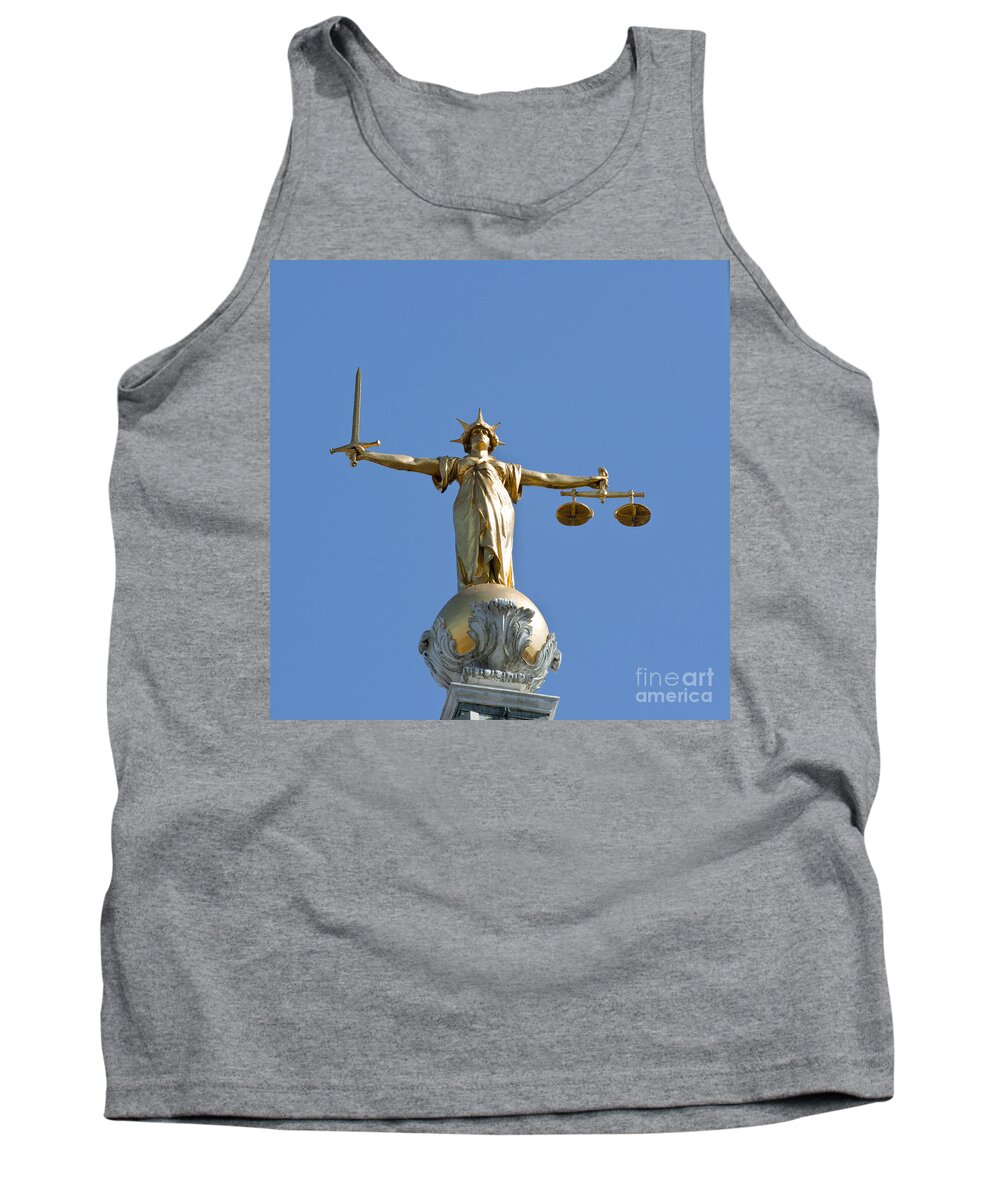 2011 Tank Top featuring the photograph Scales of Justice by Andrew Michael