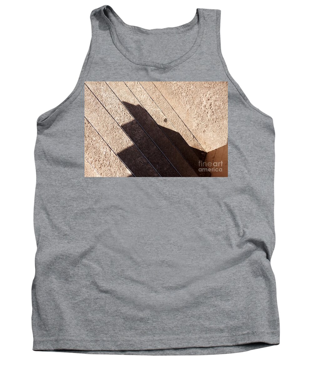 Escalera Tank Top featuring the photograph Shadow stair by Agusti Pardo Rossello