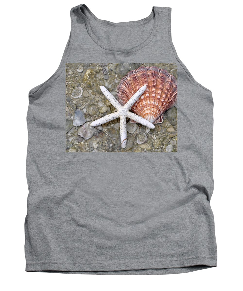 Sea Tank Top featuring the photograph Spirit of the Seashore by Maria Nesbit