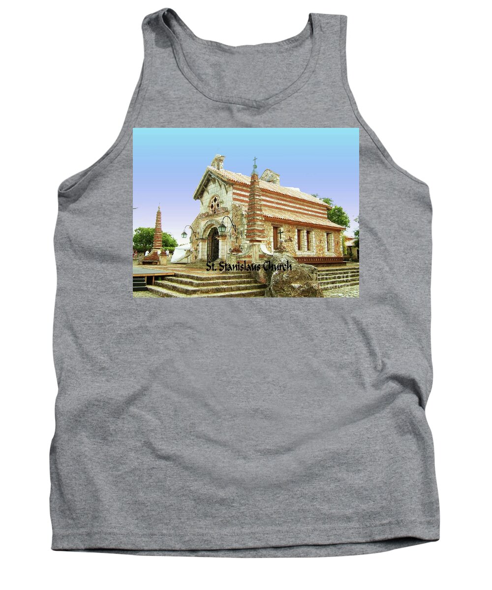 St. Stanislaus Church Tank Top featuring the photograph St. Stanislaus Church by Gary Wonning
