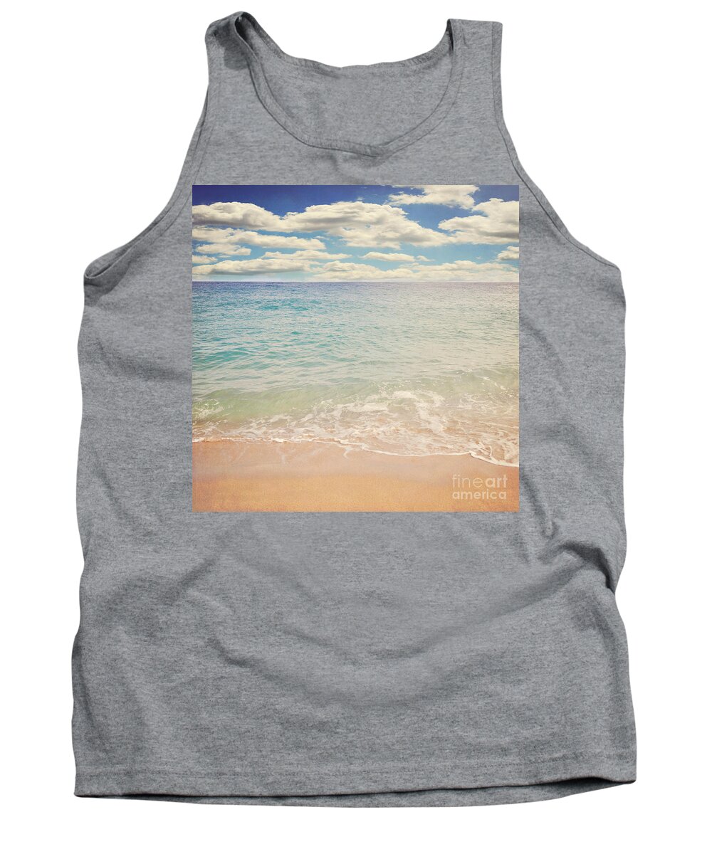 Beach Tank Top featuring the photograph The Beach by Lyn Randle