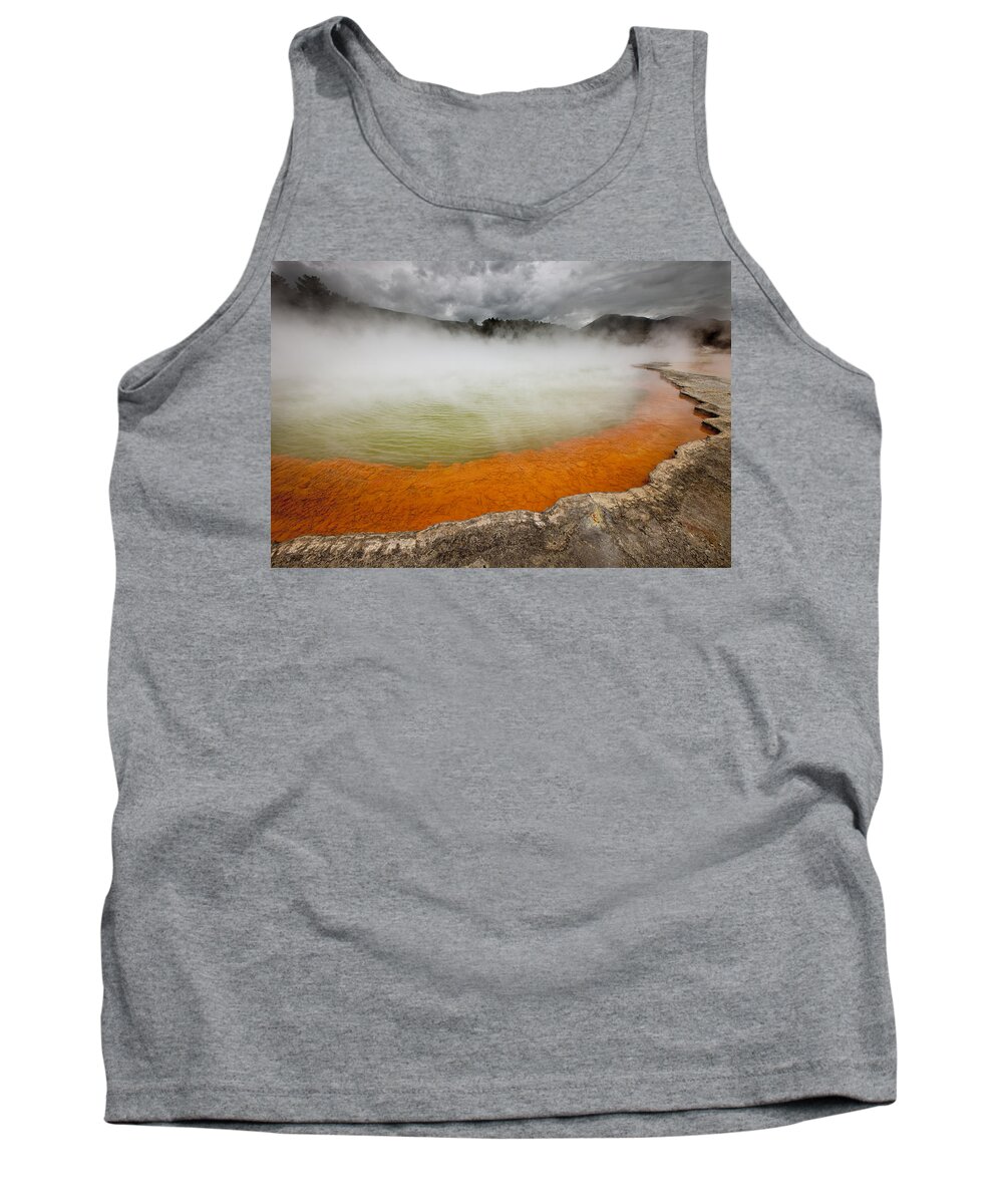 00439737 Tank Top featuring the photograph The Champagne Pool In Wai O Tapu by Colin Monteath