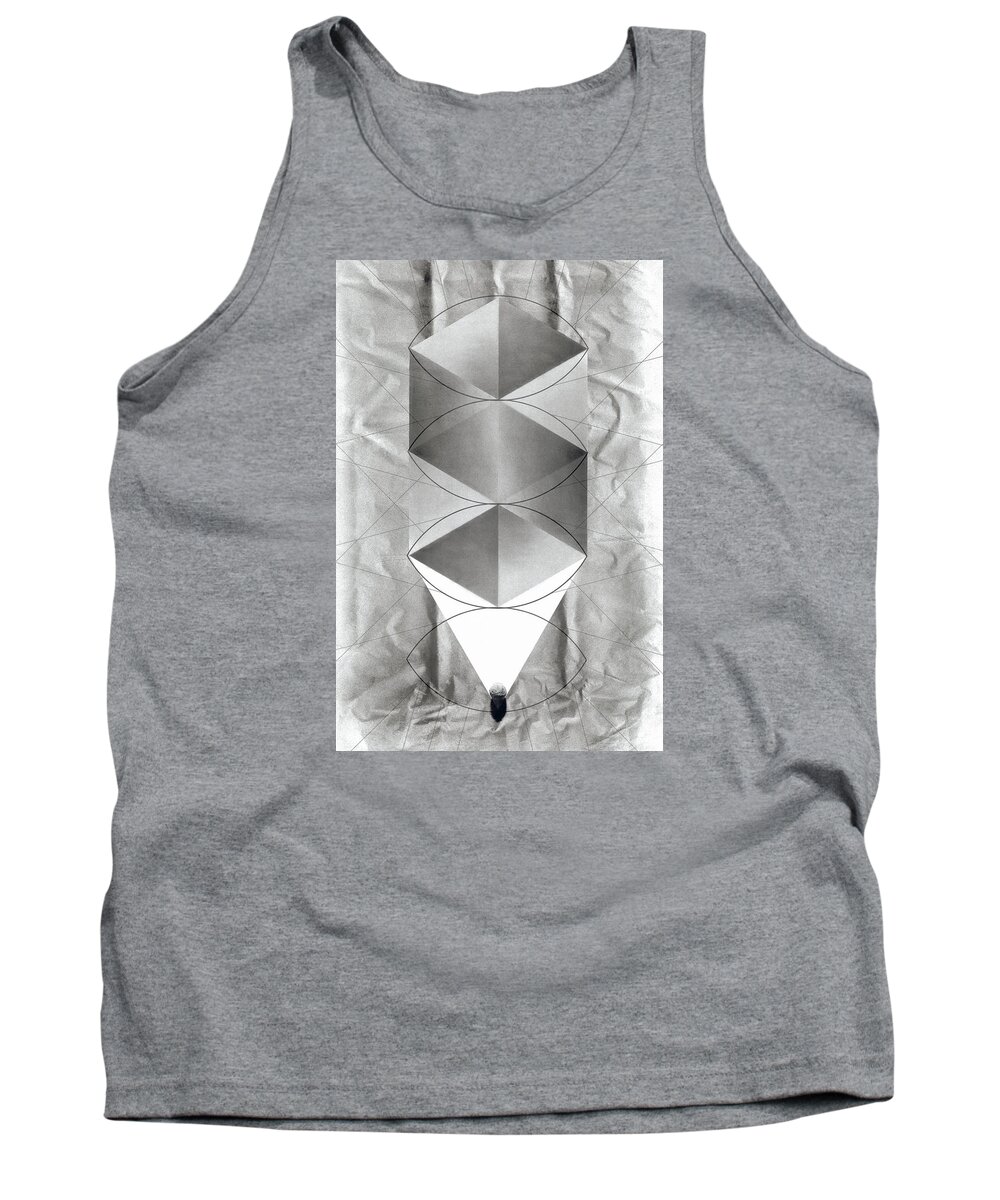 Lithograph Tank Top featuring the photograph Transmutable Base by David Kleinsasser