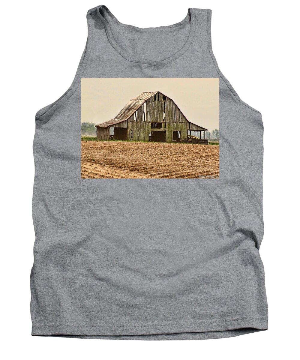 Arcitecture Tank Top featuring the photograph Vanishing American Icon by Debbie Portwood