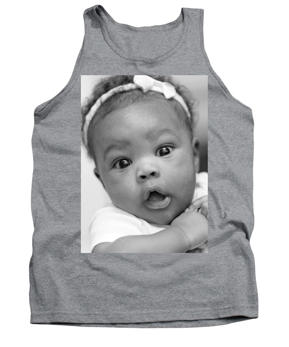 Baby Tank Top featuring the photograph Wide Awake by Lisa Phillips