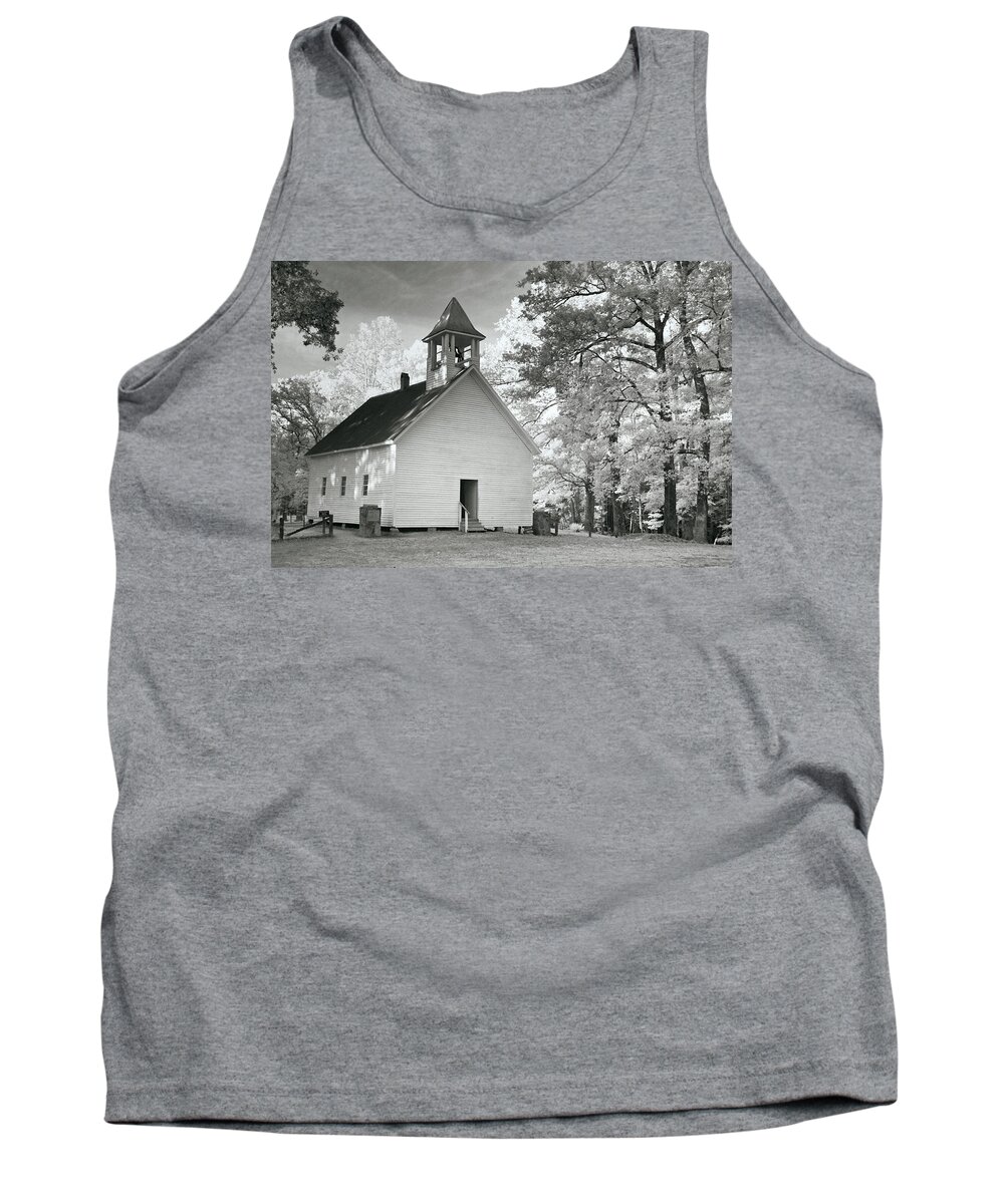 Church Tank Top featuring the photograph Wildwood Church by Mary Almond