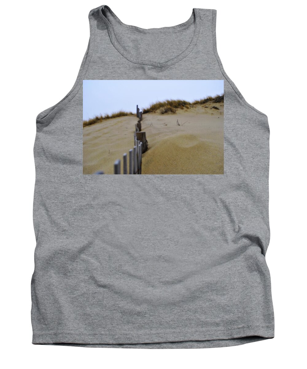 Marsh Tank Top featuring the photograph Winter Dune by Marysue Ryan