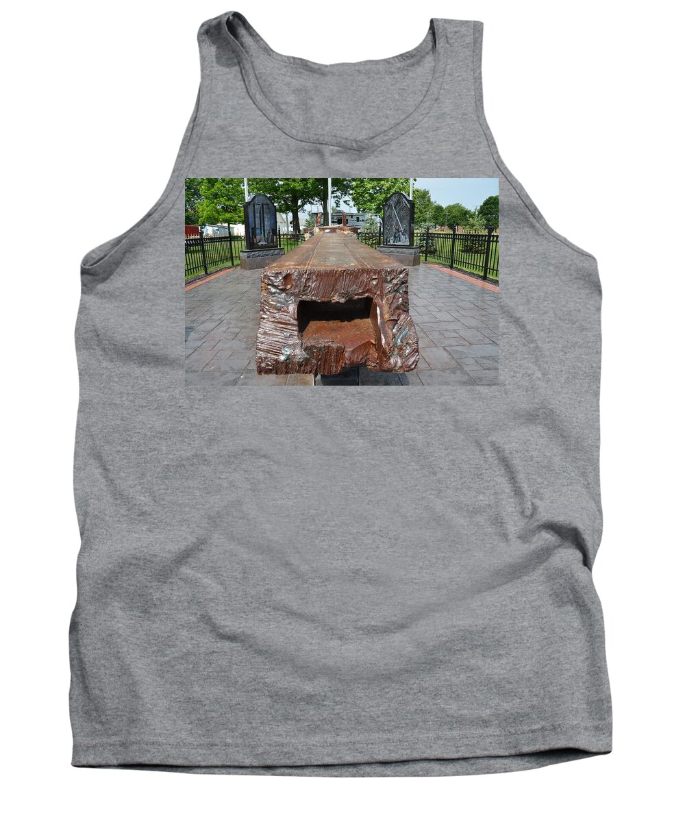 Wtc Tank Top featuring the photograph World Trade Center Tribute by Randy J Heath
