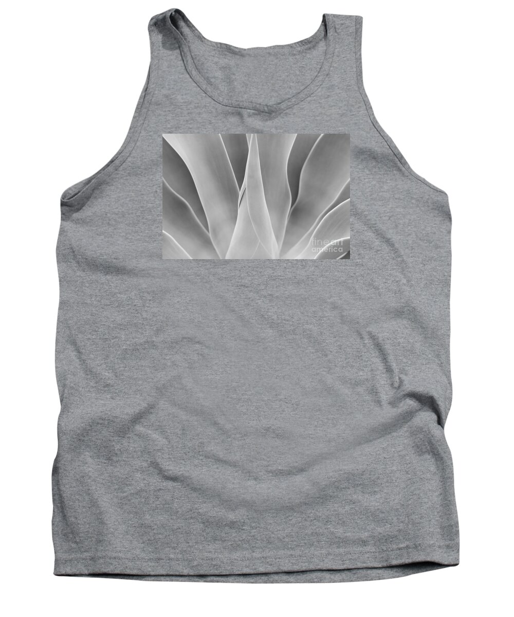 Zen Tank Top featuring the photograph Agave Waves by John F Tsumas