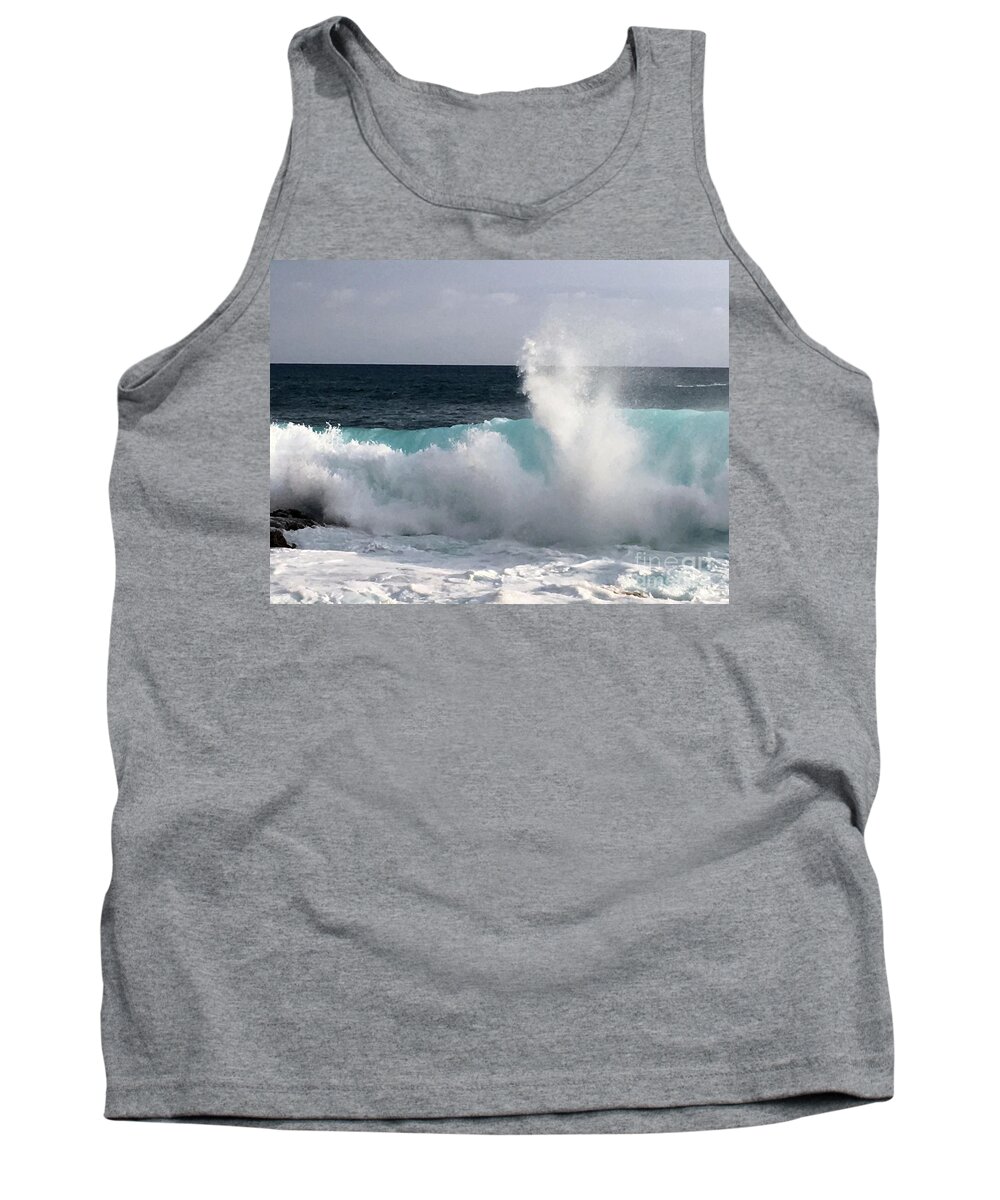 Seascape Photography Tank Top featuring the photograph Beauty #1 by Karen Nicholson