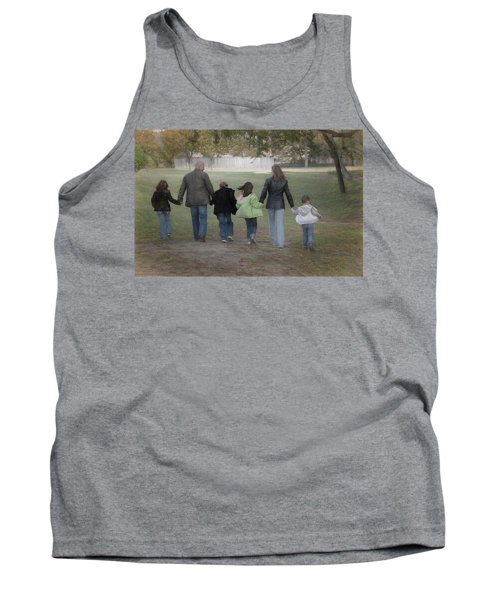 Family Tank Top featuring the photograph Blended Family #1 by Dyle Warren