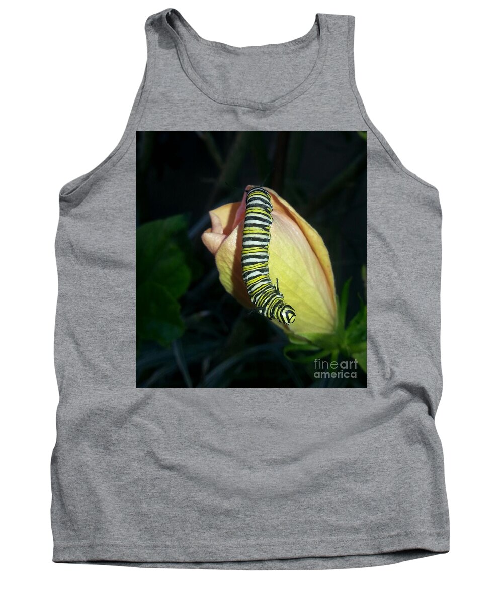 Flower Tank Top featuring the photograph Bud #1 by Michelle S White