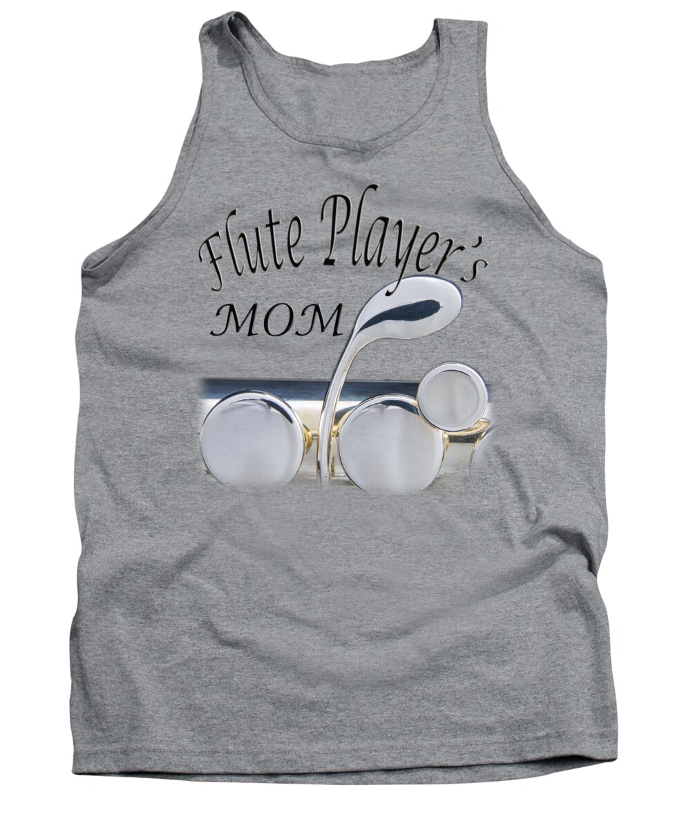 Flute Players Mom Tank Top featuring the photograph Flute Players MOM #1 by M K Miller