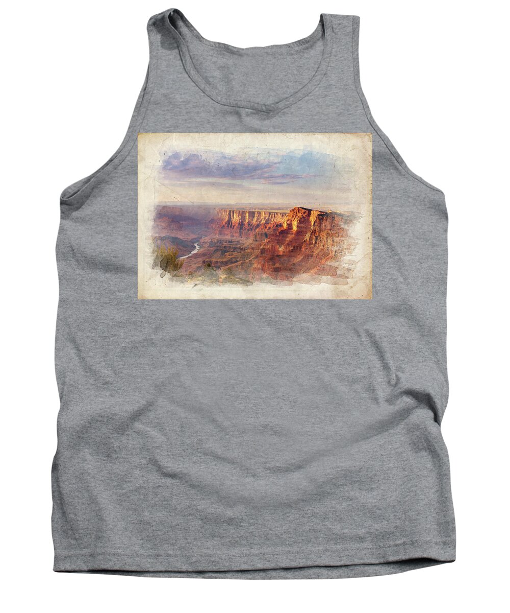 Grand Tank Top featuring the photograph Grand Sunset #1 by Ricky Barnard