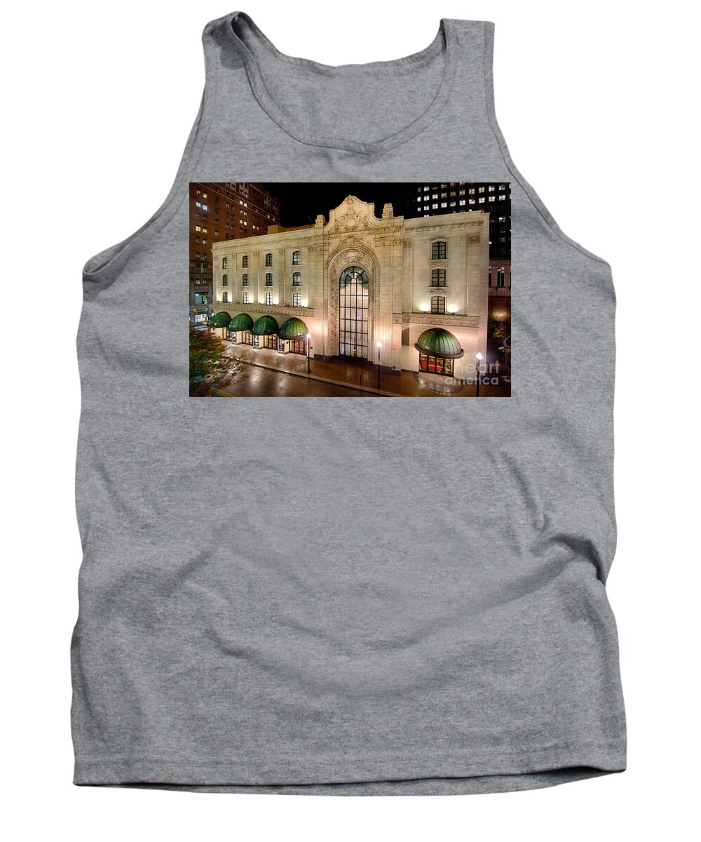 Heinz Hall Tank Top featuring the photograph Heinz Hall Pittsburgh Pennsylvania #1 by Amy Cicconi