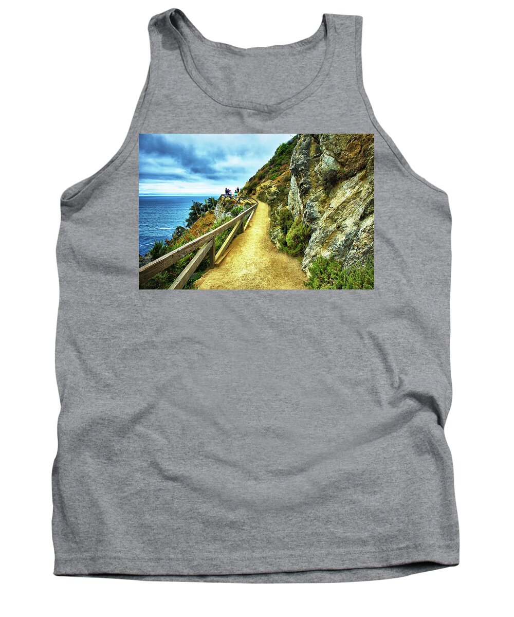 Landscape Photography Tank Top featuring the photograph Julia Pfeiffer Burns State Park #1 by Joseph Hollingsworth