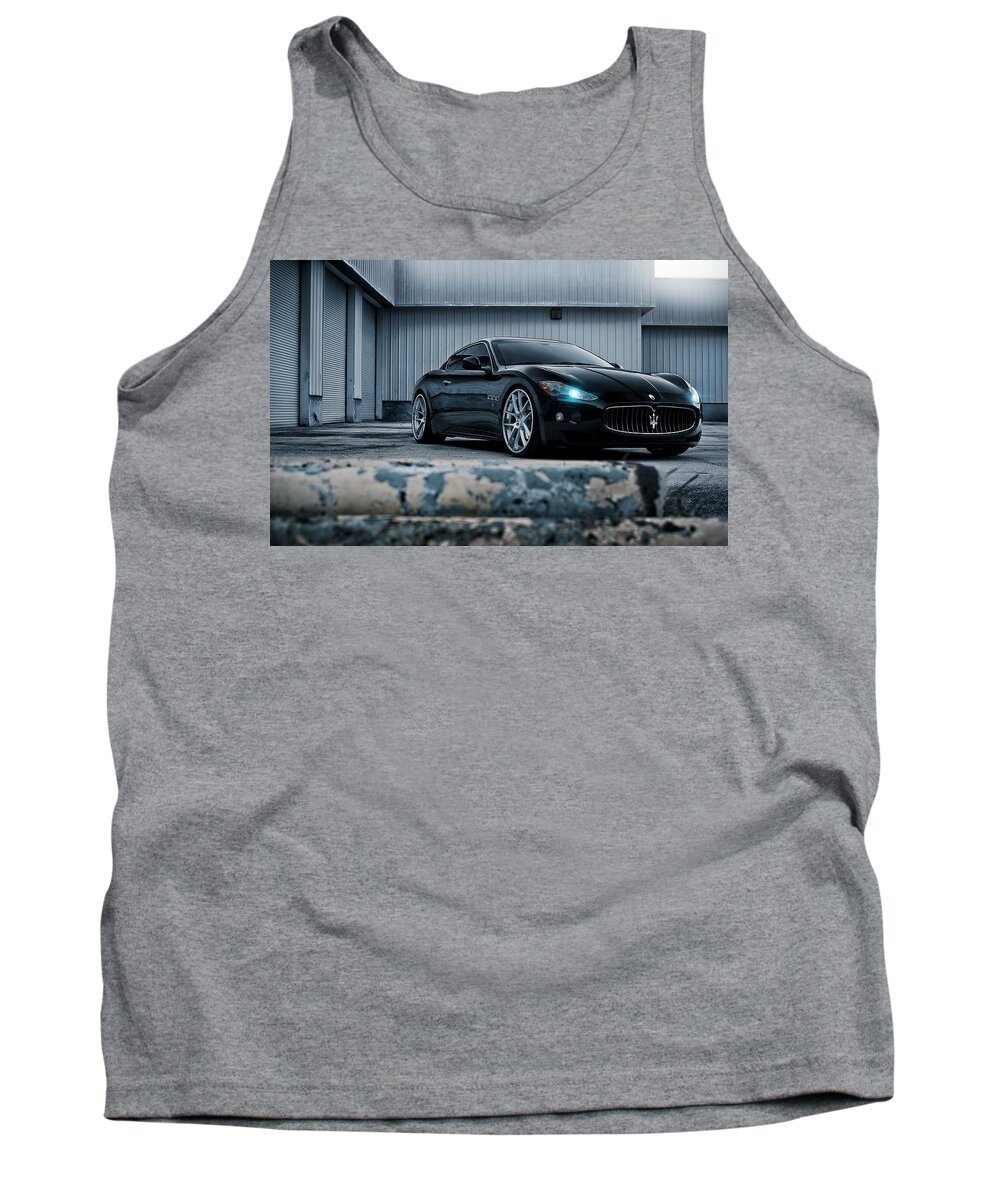 Maserati Tank Top featuring the photograph Maserati #1 by Jackie Russo