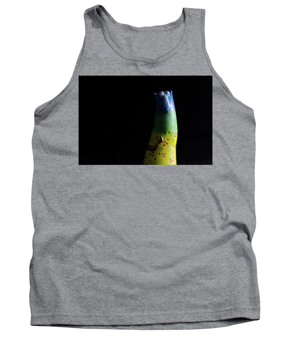 Cat Tank Top featuring the photograph Meow #1 by Ryan Crane