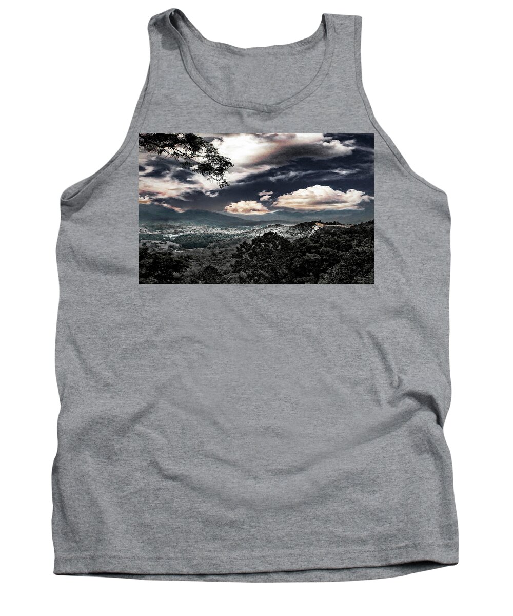 Dillard Tank Top featuring the photograph Mountain View #1 by Thomas Fields